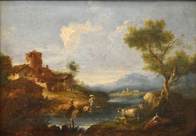 Paysage pastoral - Giuseppe Zais